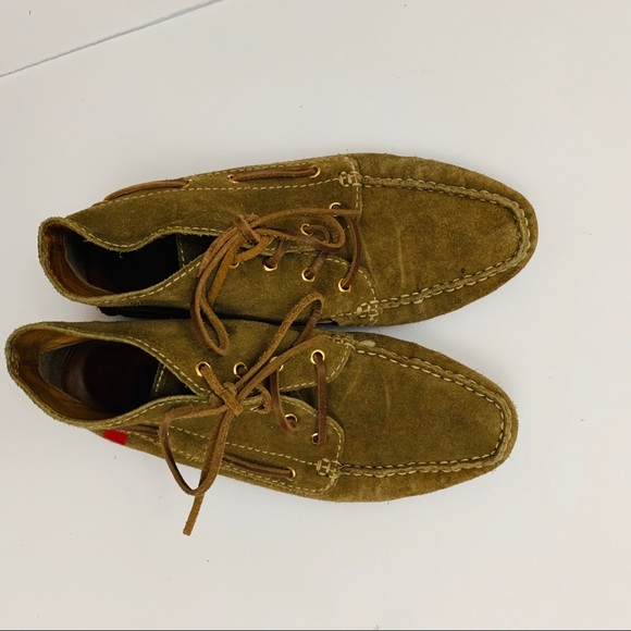 Marc Joseph Olive Green Moccasins - Picture 6 of 6